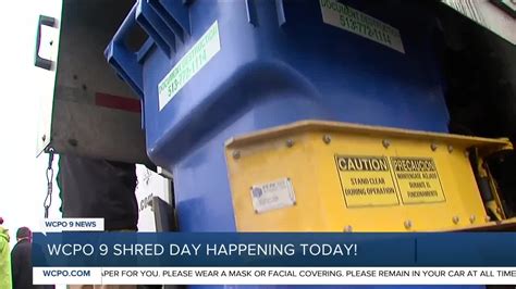 Saturday, October 1, 2022 - 8:00am to 12:00pm. . Wcpo shred day 2023